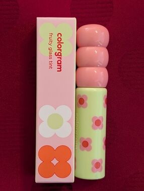 2 Colorgram Fruity Glass Tint Lip Gloss Glowy Grapefruit Bundle Of 2 New In Box